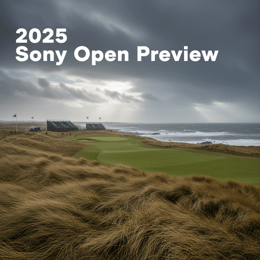 2025 Sony Open Preview