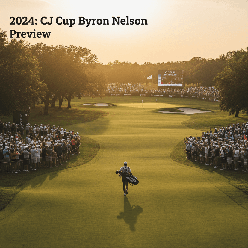 2024: CJ Cup Byron Nelson Preview