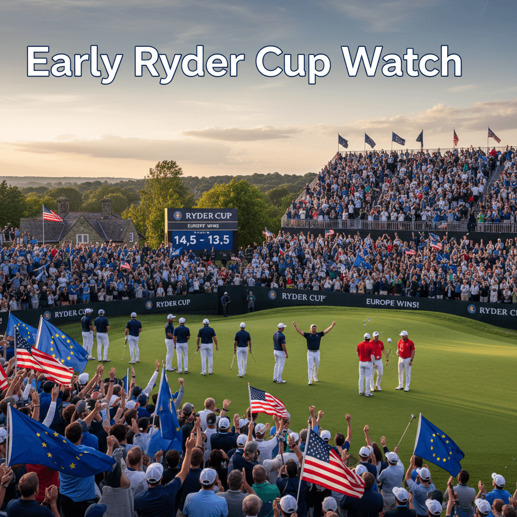 Early Ryder Cup Watch
