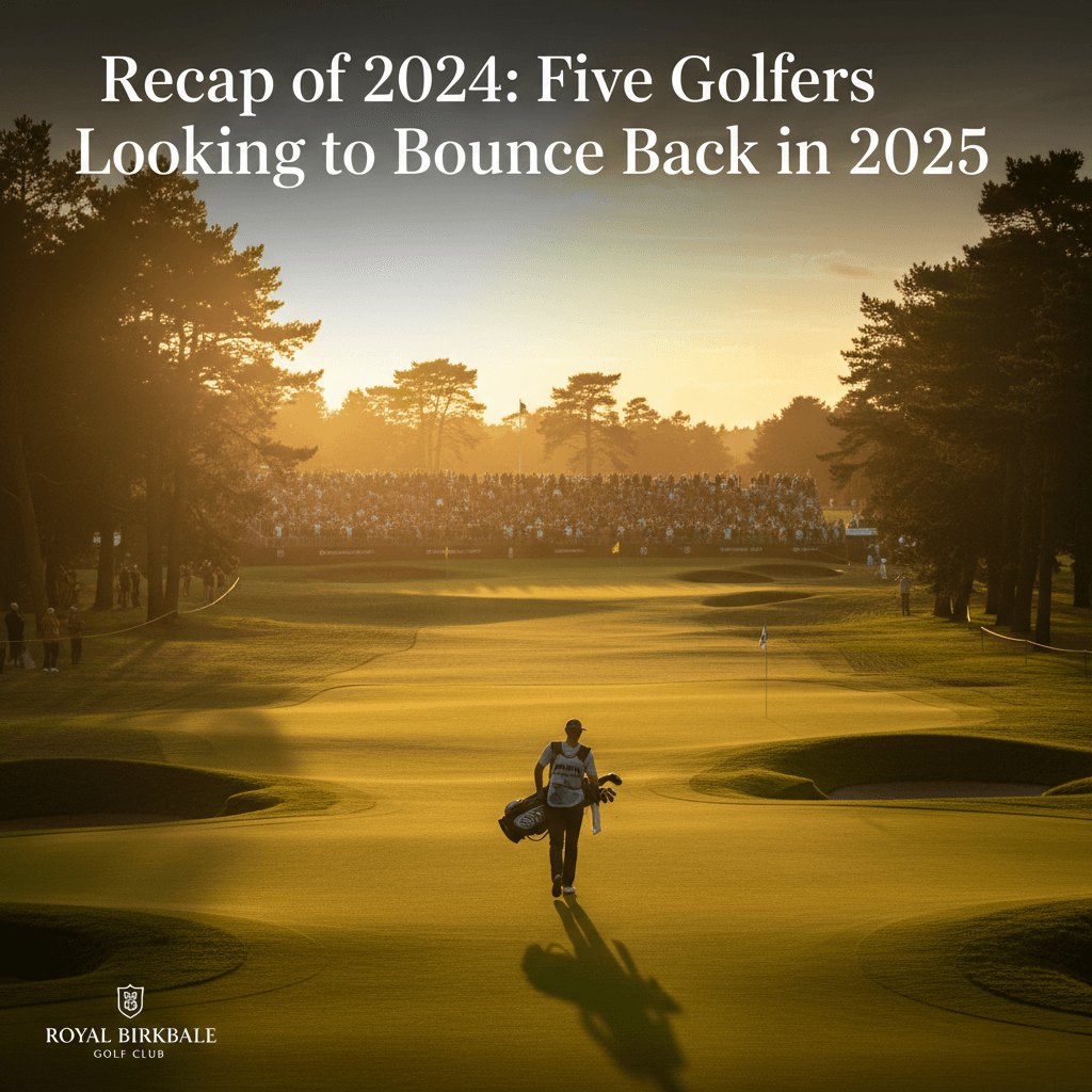Recap of 2024: Five Golfers Looking to Bounce Back in 2025