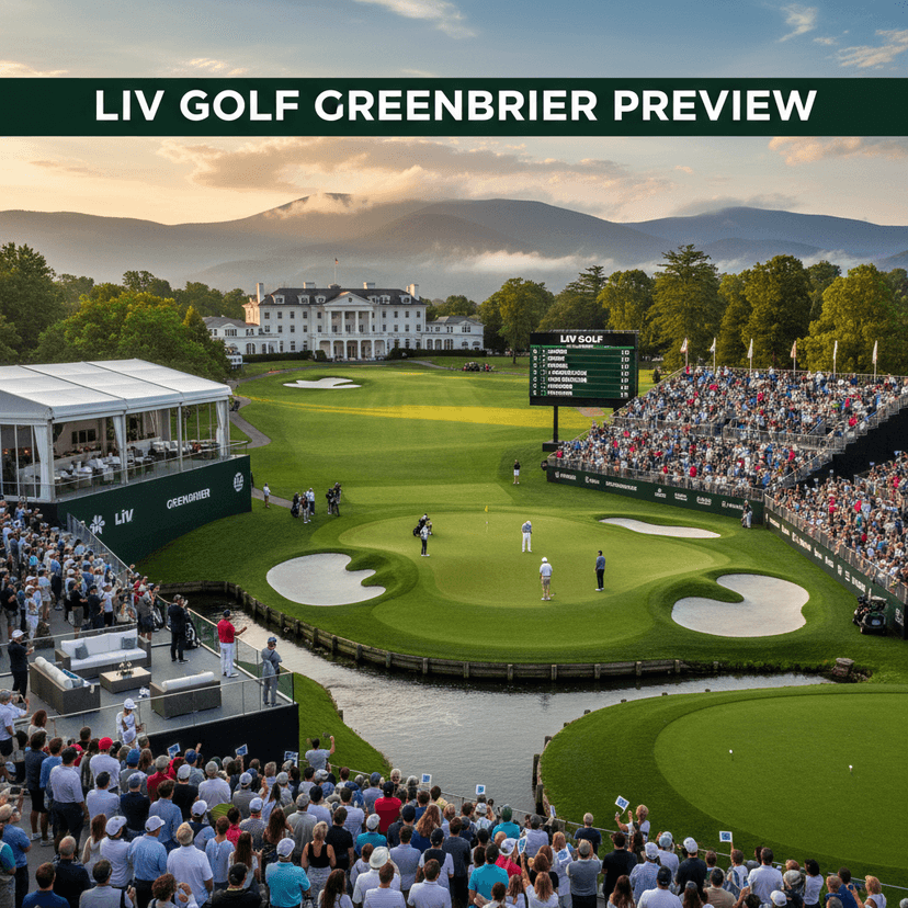 LIV Golf Greenbrier Preview