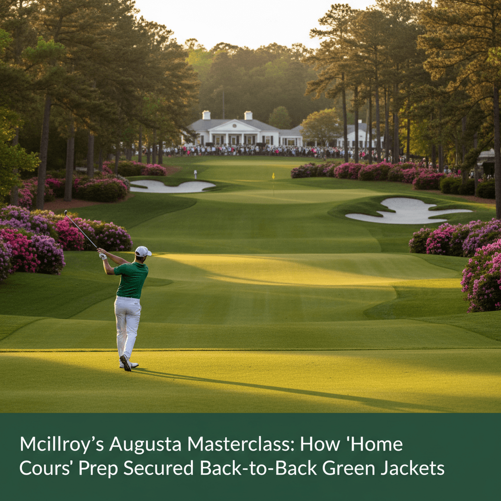 McIlroy's Augusta Masterclass: How 'Home Course' Prep Secured Back-to-Back Green Jackets