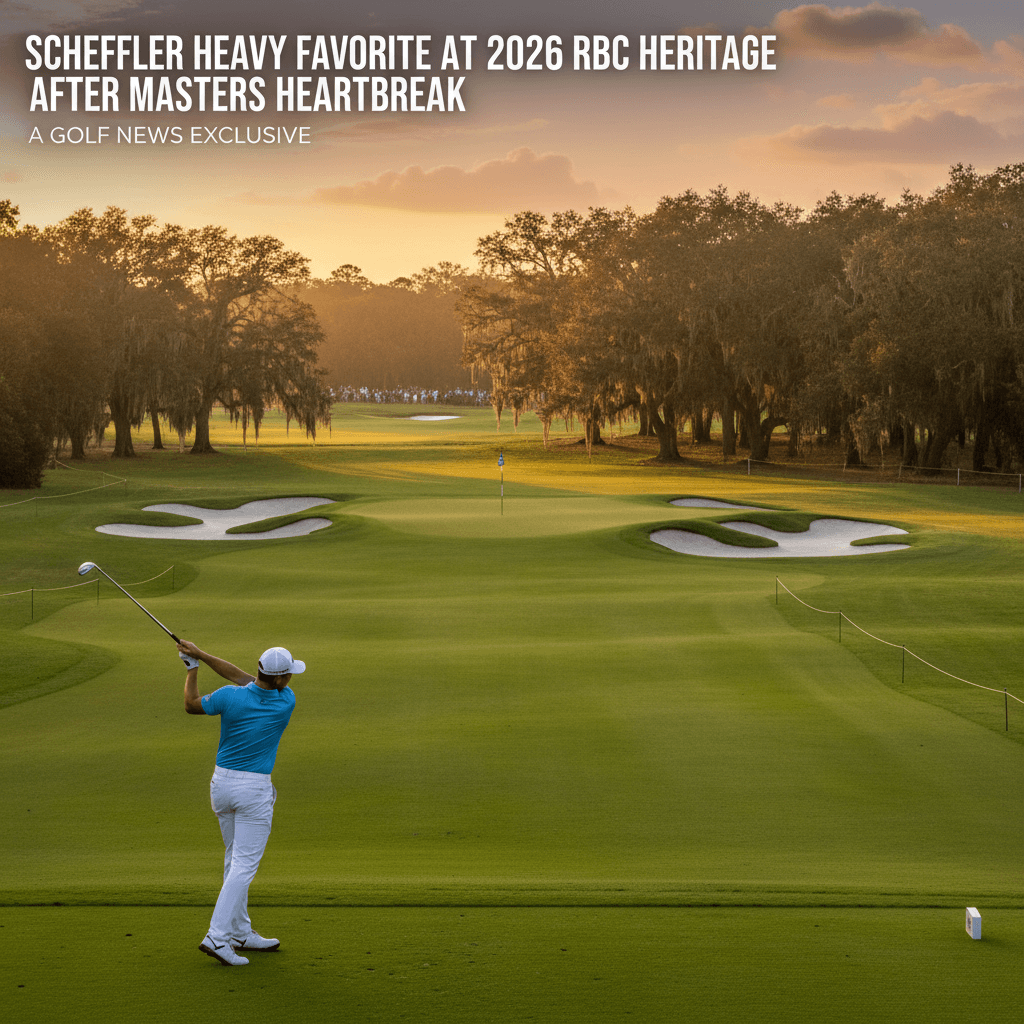 Scheffler Heavy Favorite at 2026 RBC Heritage After Masters Heartbreak