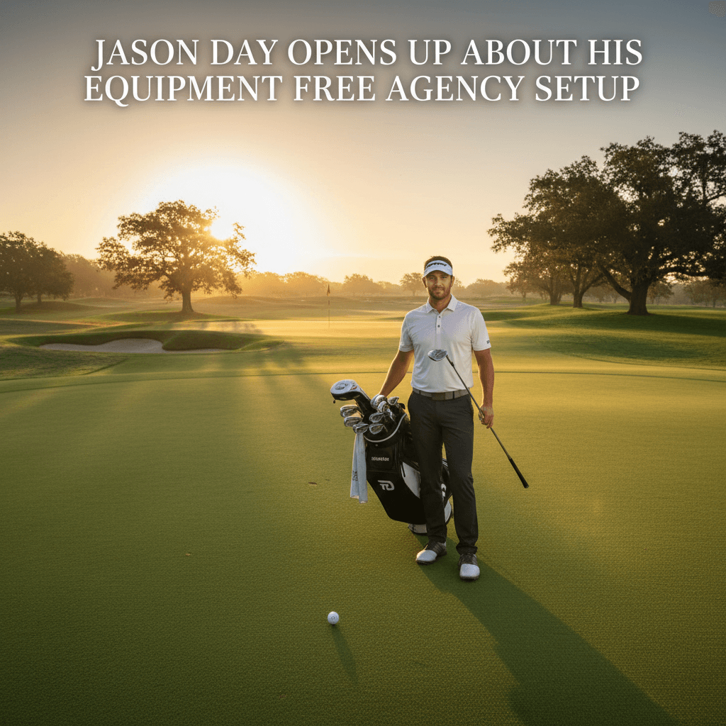 Jason Day Opens Up About His Equipment Free Agency Setup