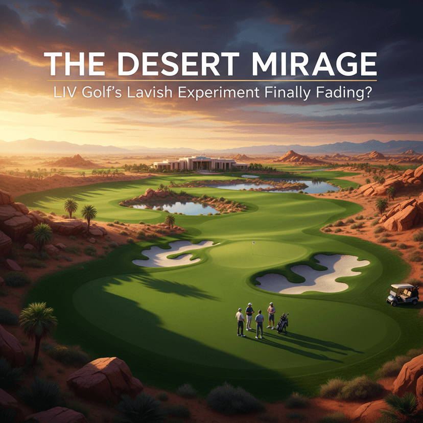 The Desert Mirage: Is LIV Golf's Lavish Experiment Finally Fading?