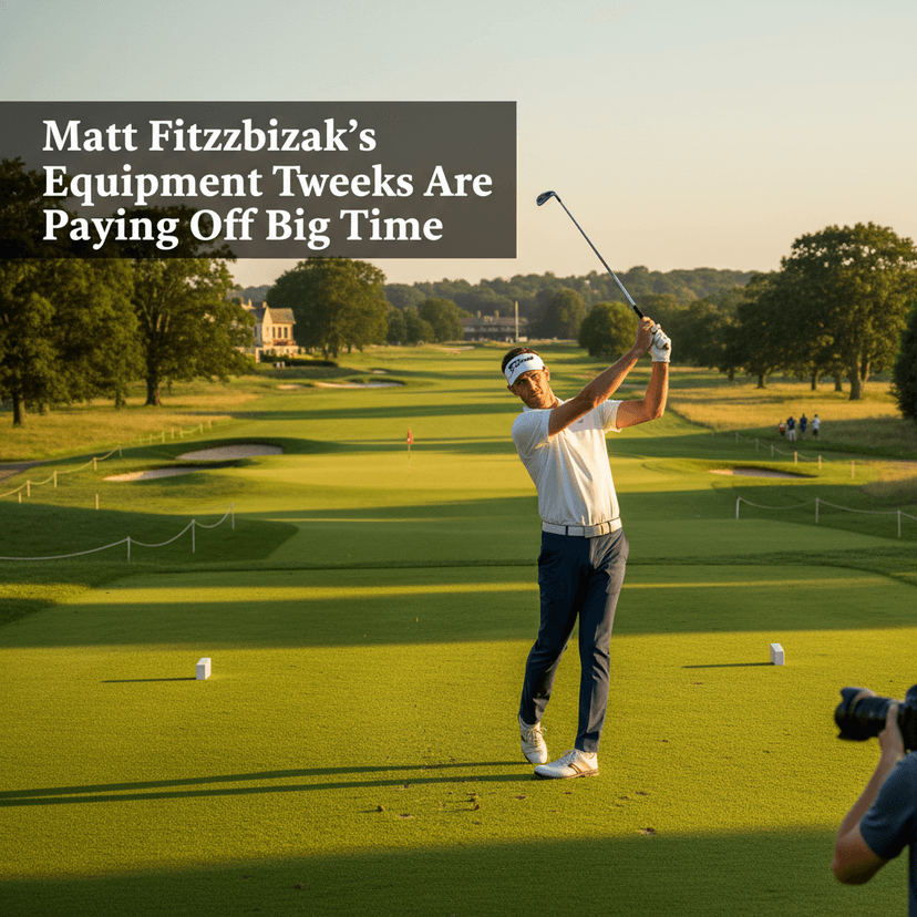 Matt Fitzpatrick's Equipment Tweaks Are Paying Off Big Time