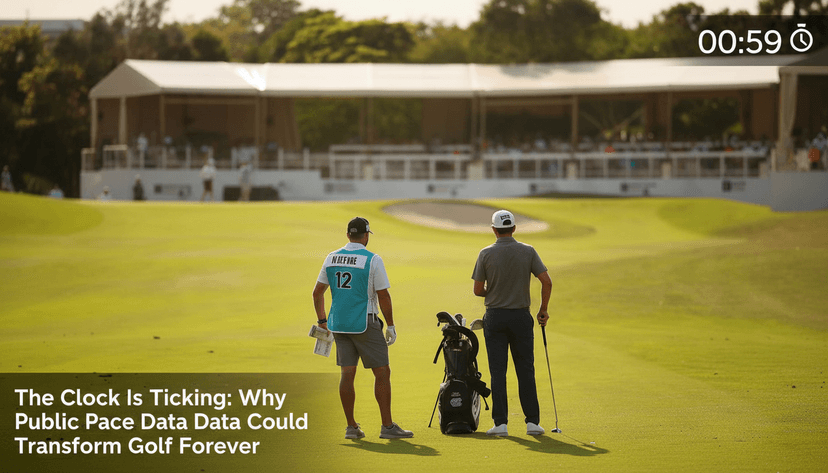 The Clock Is Ticking: Why Public Pace Data Could Transform Golf Forever