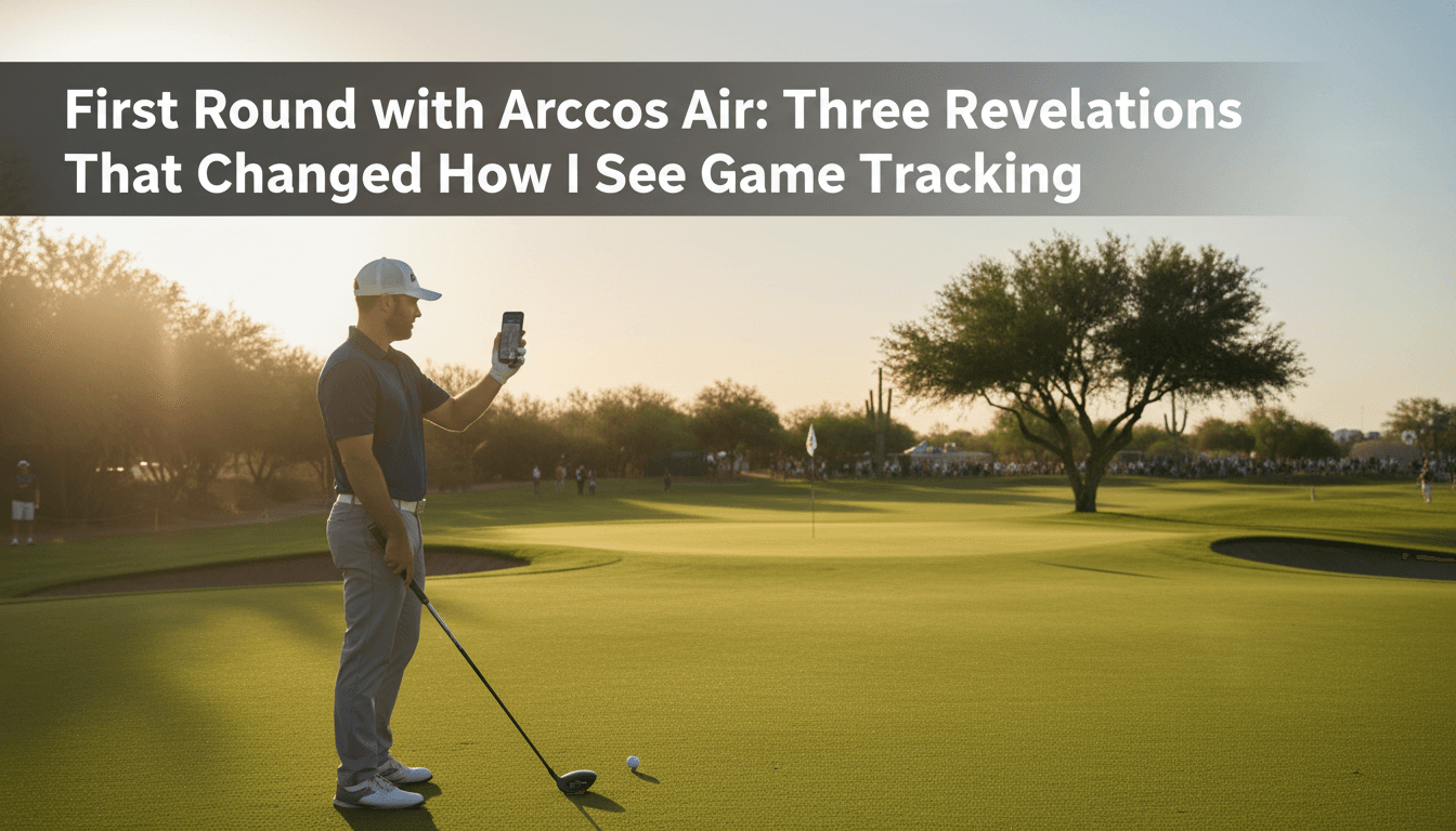 First Round with Arccos Air: Three Revelations That Changed How I See Game Tracking