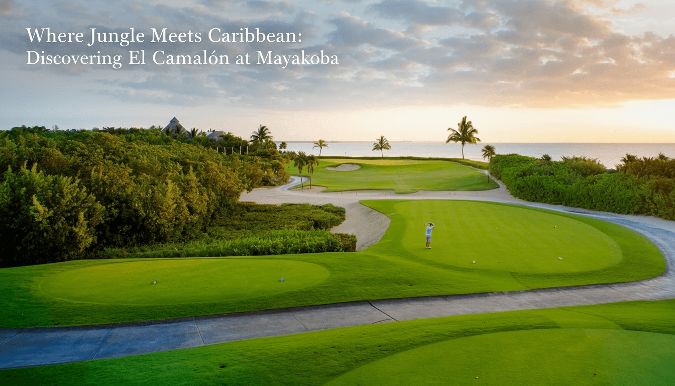 Where Jungle Meets Caribbean: Discovering El Camaleón at Mayakoba