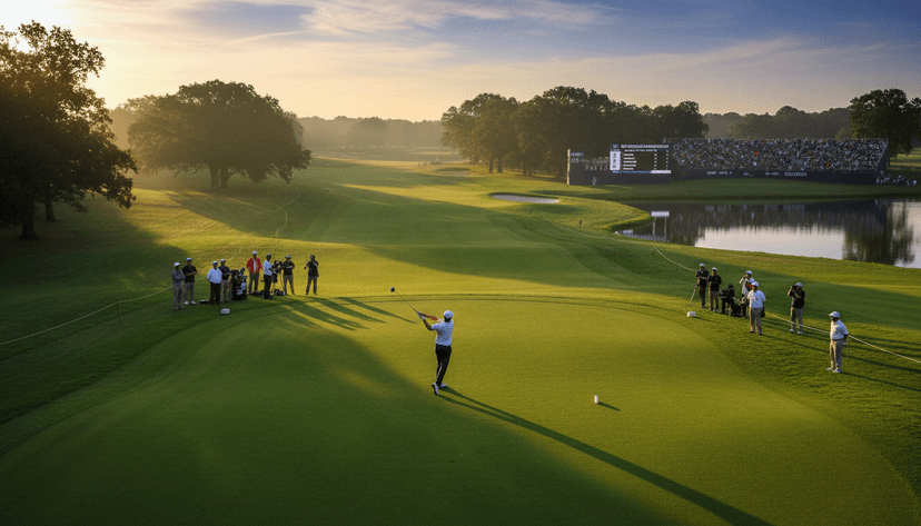 Fleetwood Lurks One Back as Quail Hollow Heats Up Before PGA Championship