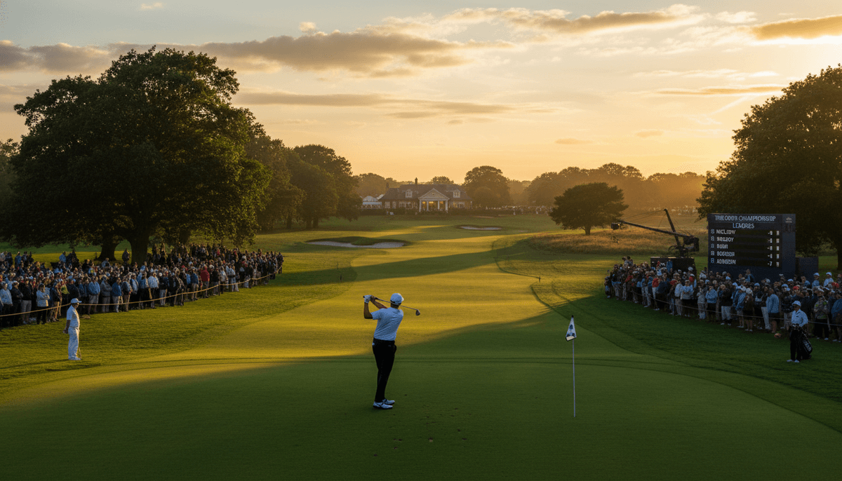 Scheffler Shares Seven-Way Lead as McIlroy Struggles at US PGA