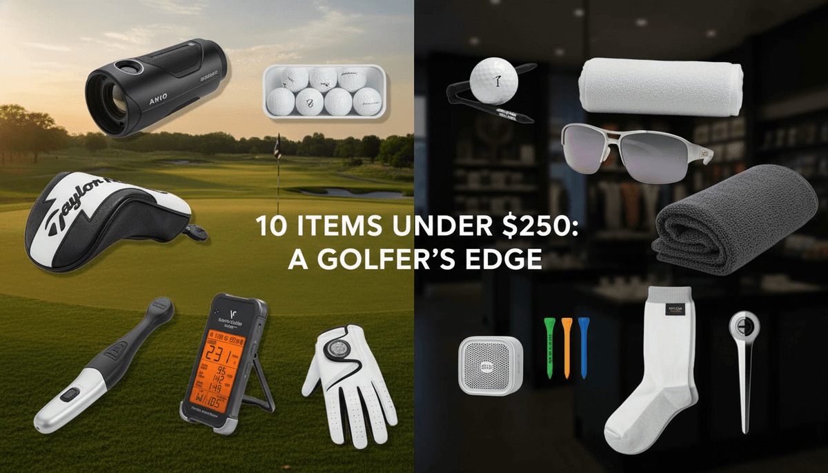 10 Golf Upgrades Under $250 That Actually Make a Difference