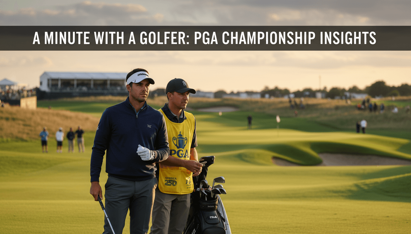 The Weight of a Minute: Inside Caddie Austin Gaugert's PGA Championship Heartbreak