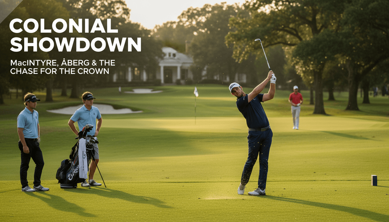Putter Panic at Colonial: MacIntyre, Åberg, and Spaun All Make Flatstick Changes