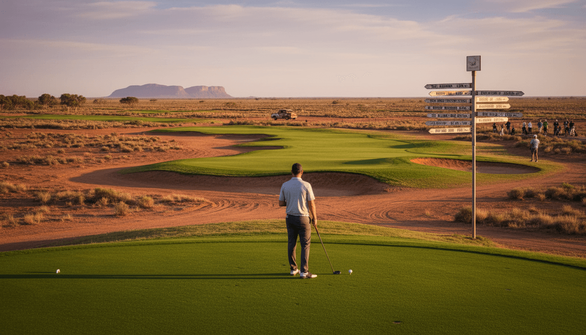 Outback Golf on the Nullarbor: Australia's Most Remote Fairways