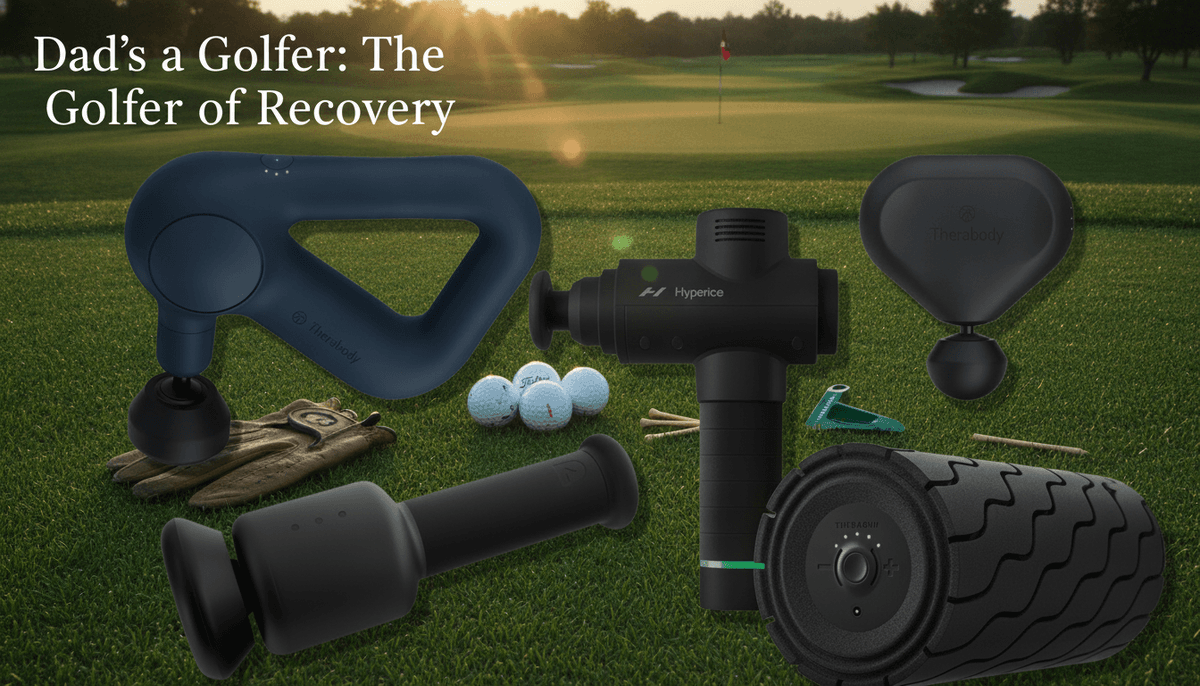 The Gift of Recovery: Why Portable Massage Devices Belong in Dad's Golf Bag