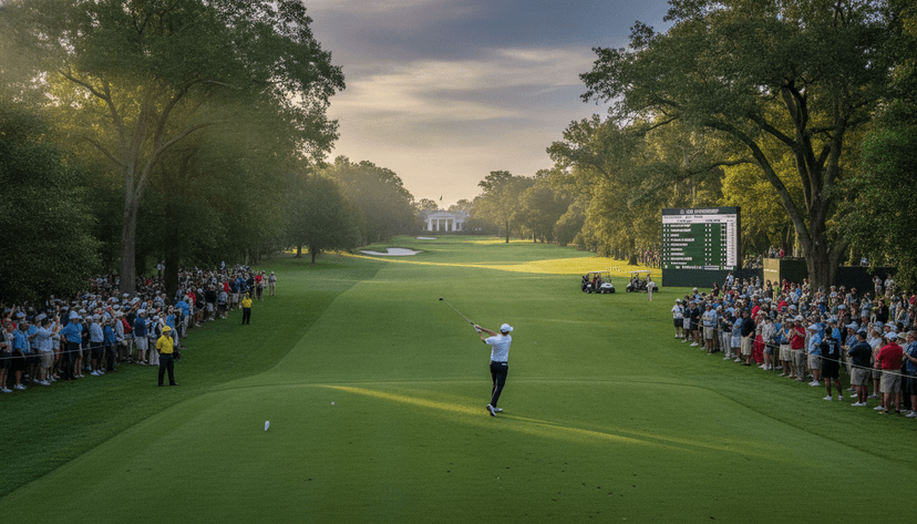 The Rink Erupts: Wyndham Clark's Perfect Hockey Troll at the Canadian Open