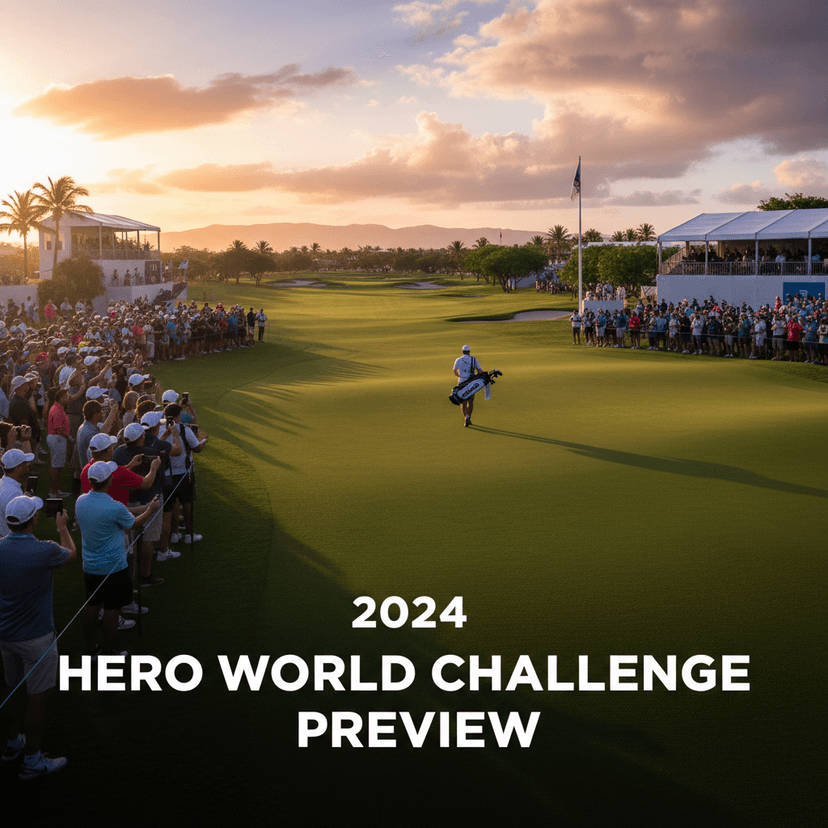 2024 Hero World Challenge Preview