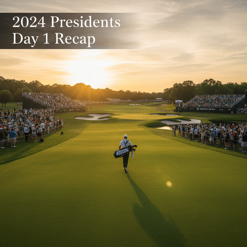 2024 Presidents Cup Day 1 Recap