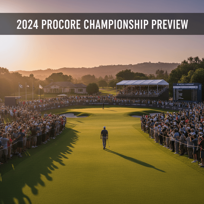 2024 Procore Championship Preview