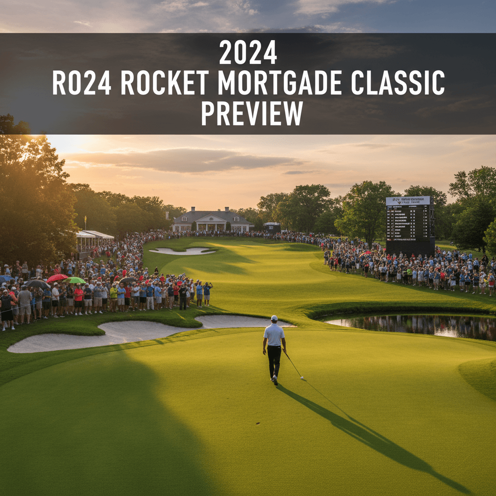 2024 Rocket Mortgage Classic Preview