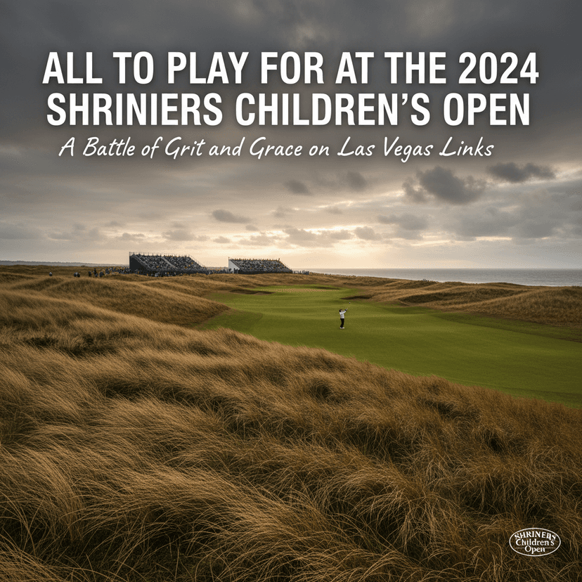 All to play for at the 2024 Shriners Children’s Open