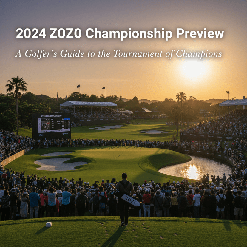 2024 ZOZO Championship Preview