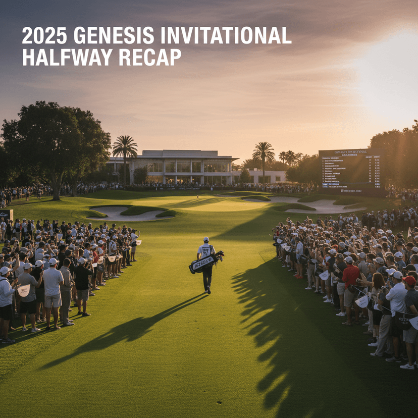 2025 Genesis Invitational Halfway Recap