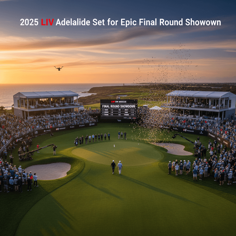 2025 LIV Adelaide Set for Epic Final Round Showdown