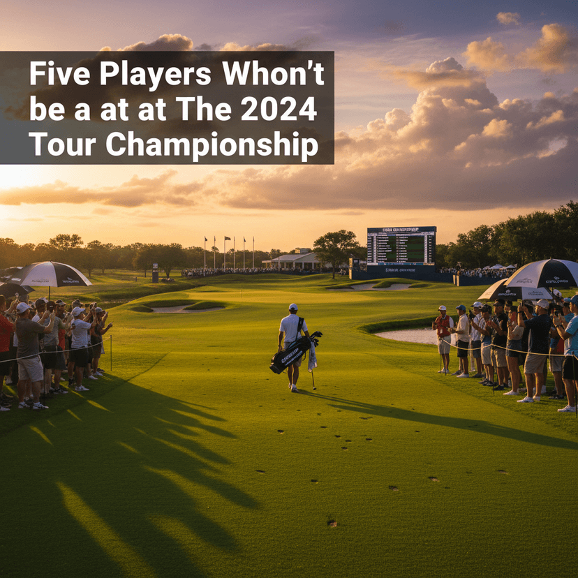 Five Players Who Won’t be at The 2024 Tour Championship