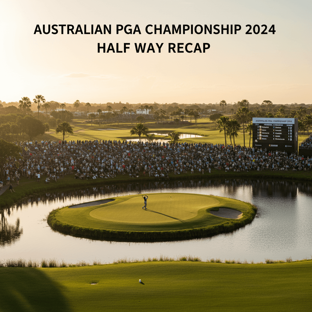 Australian PGA Championship 2024: Halfway recap