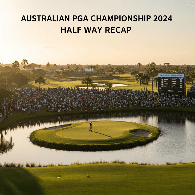 Australian PGA Championship 2024: Halfway recap