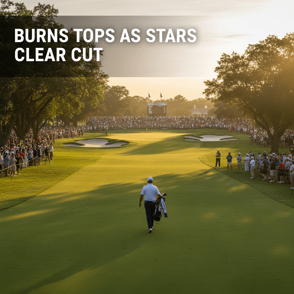 Burns tops as stars clear cut