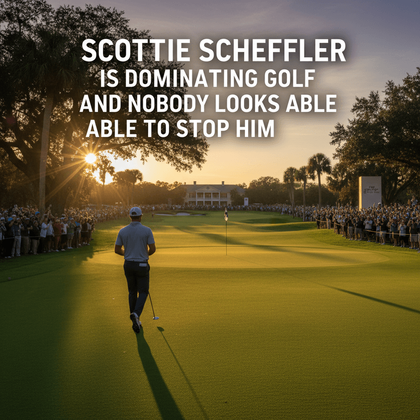 Scottie Scheffler is Dominating Golf And Nobody Looks Able to Stop Him