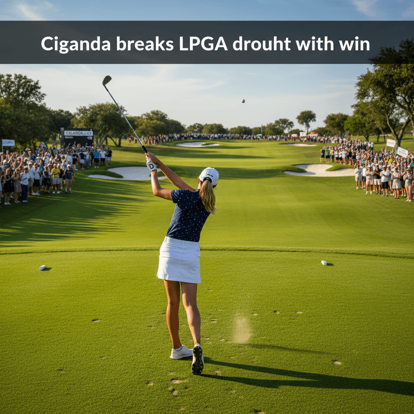 Ciganda breaks LPGA drought with win