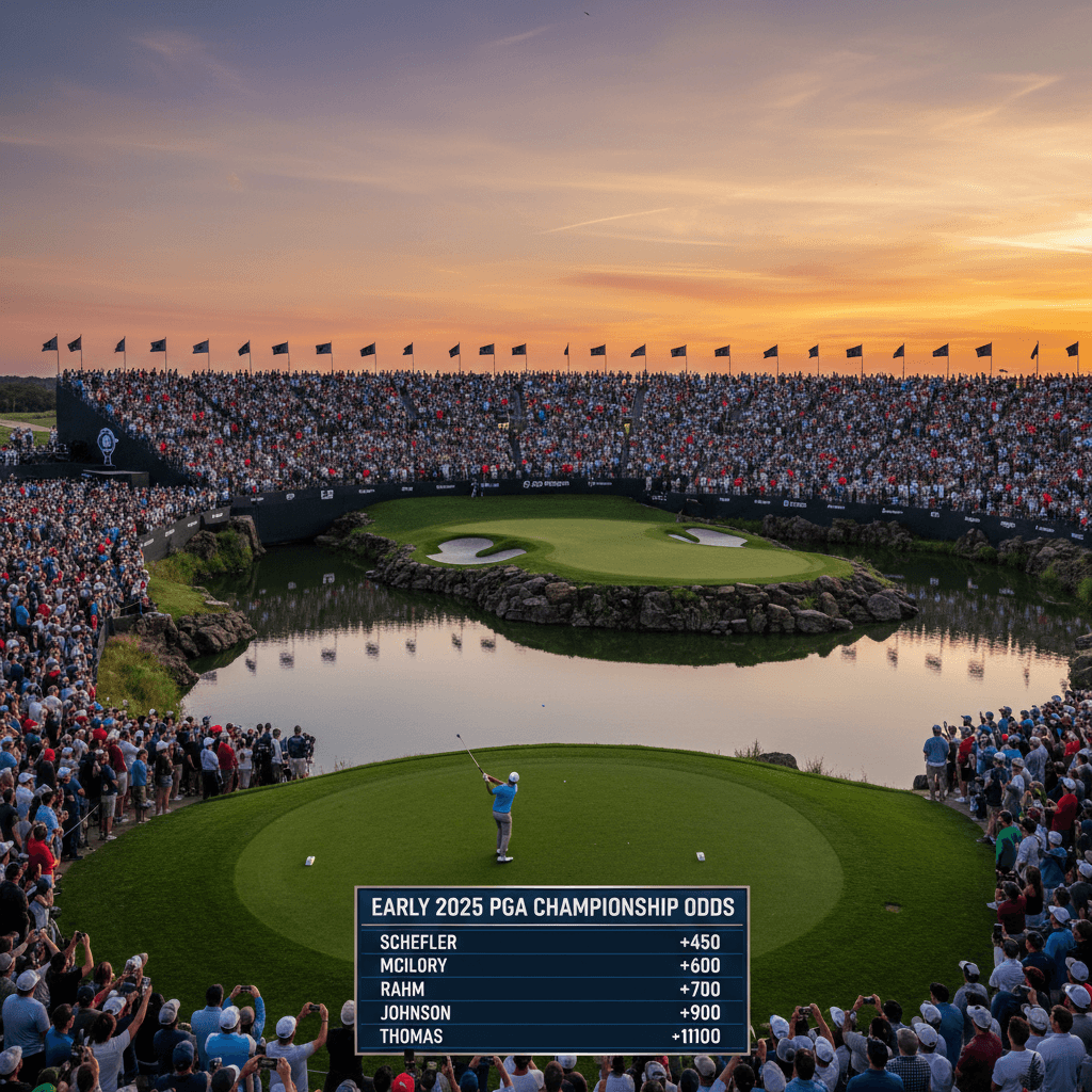 Early 2025 PGA Championship Odds