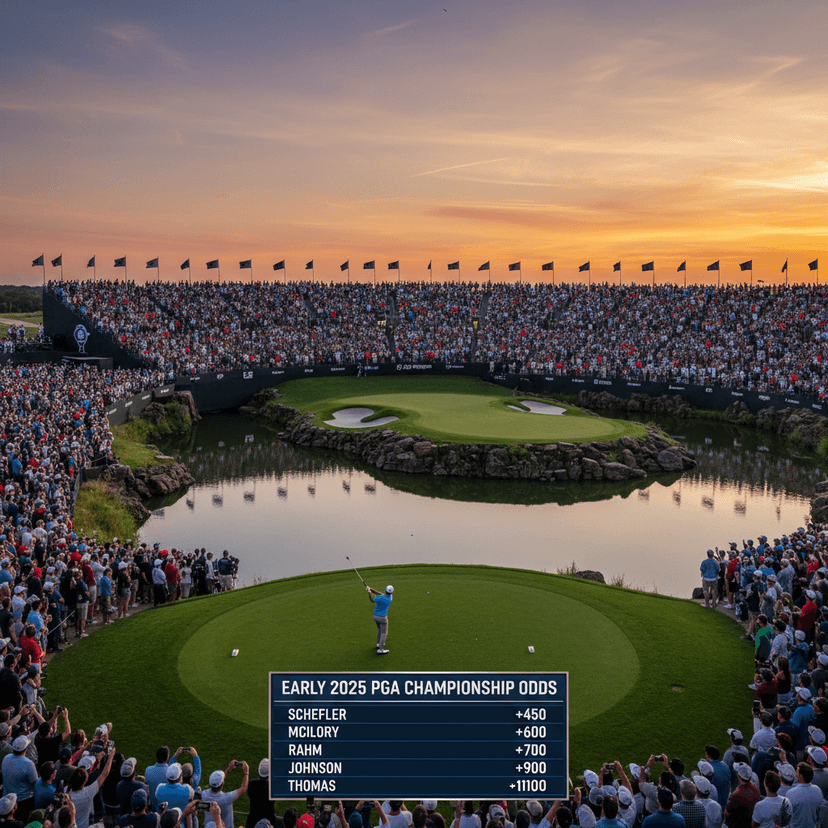 Early 2025 PGA Championship Odds