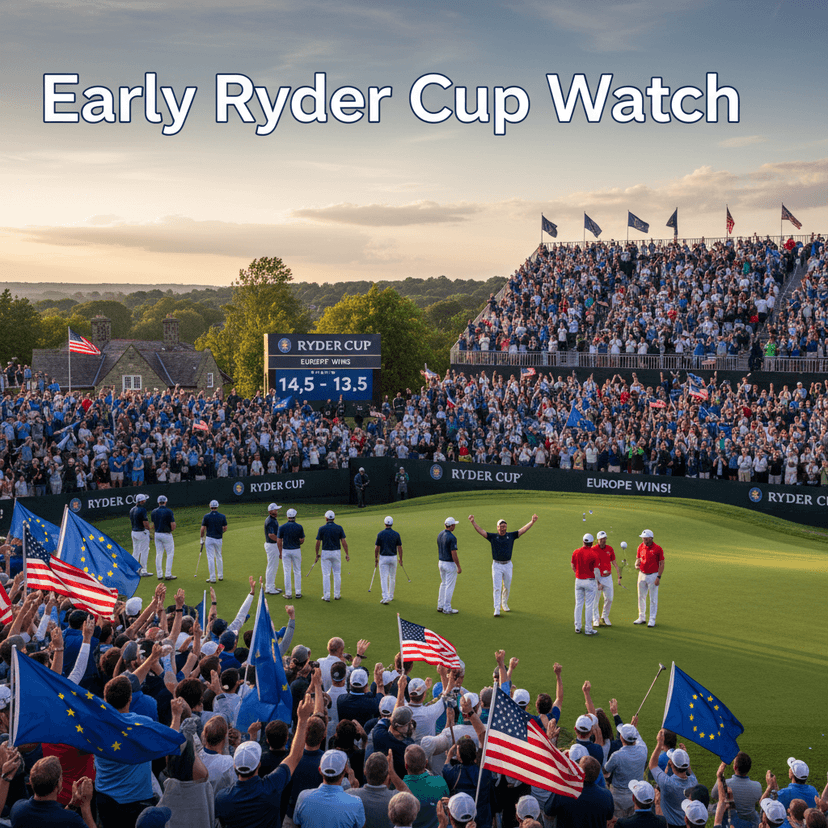 Early Ryder Cup Watch