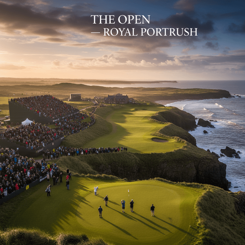 McIlroy electrifies Portrush at Open