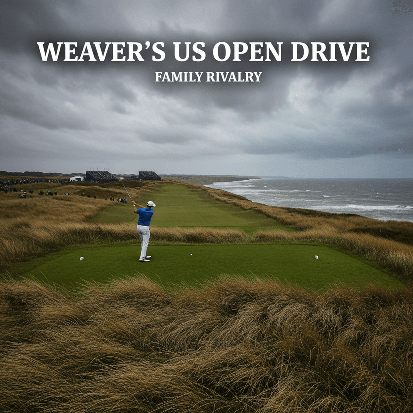 Weaver's US Open Drive: Family Rivalry