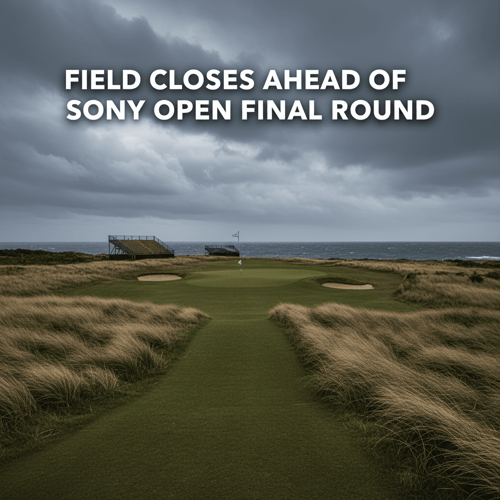 Field Closes Ahead of Sony Open Final Round