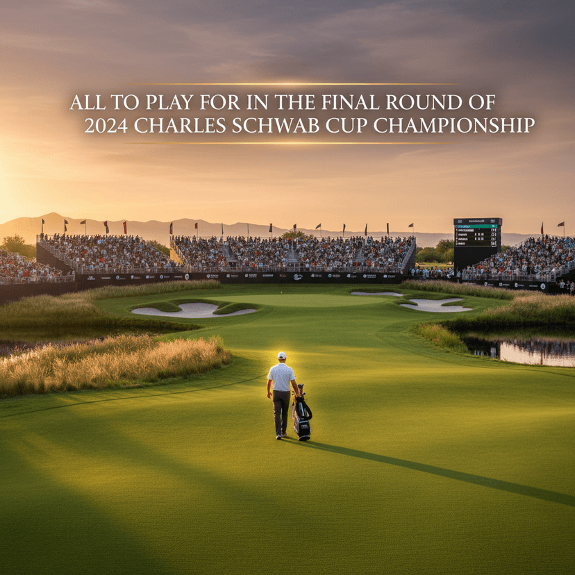 All to Play For in The Final Round of The 2024 Charles Schwab Cup Championship