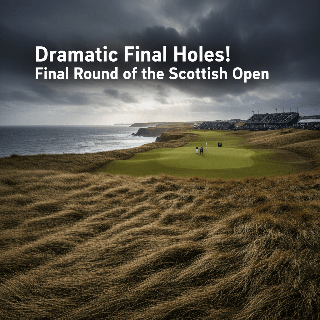 Dramatic Final Holes! Final Round of the Scottish Open