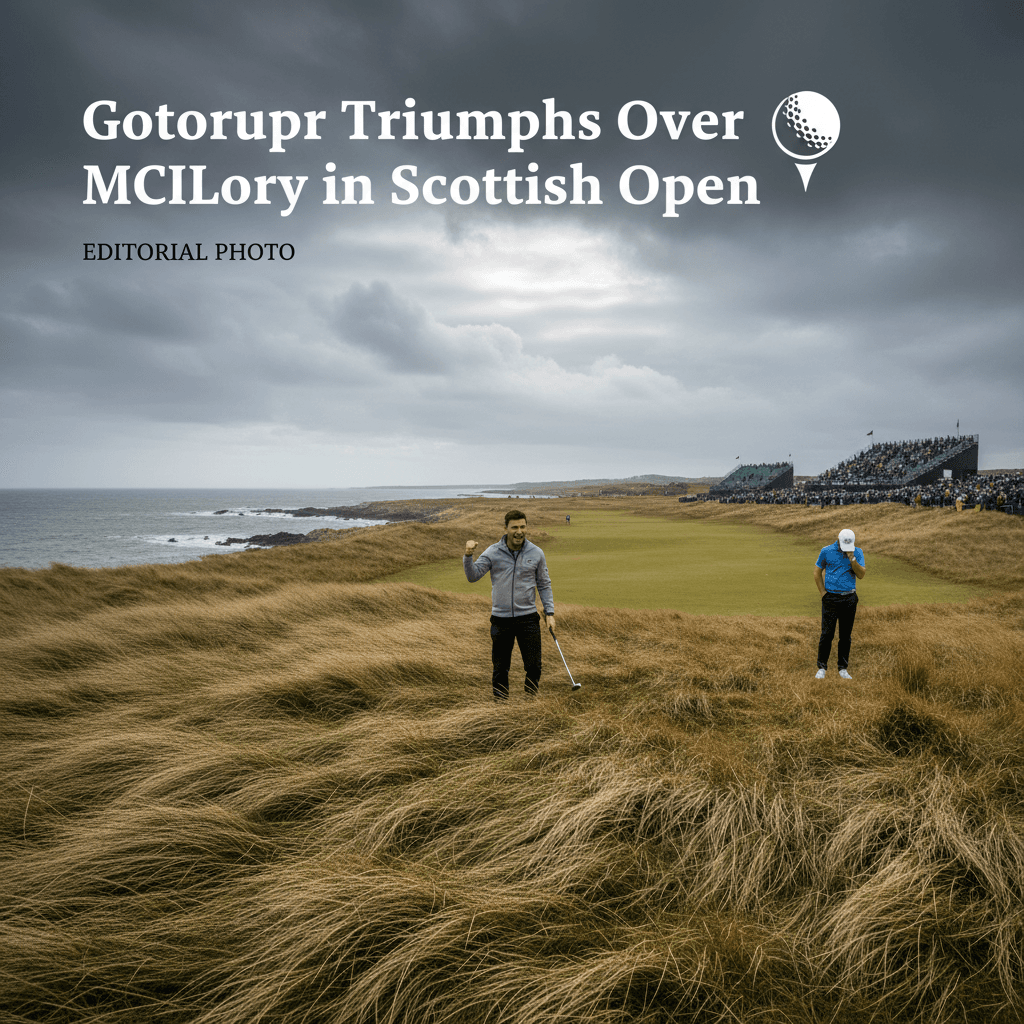 Gotterup Triumphs Over McIlroy in Scottish Open