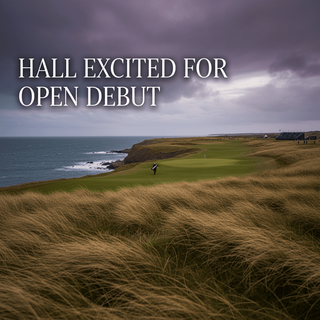 Hall Excited for Open Debut