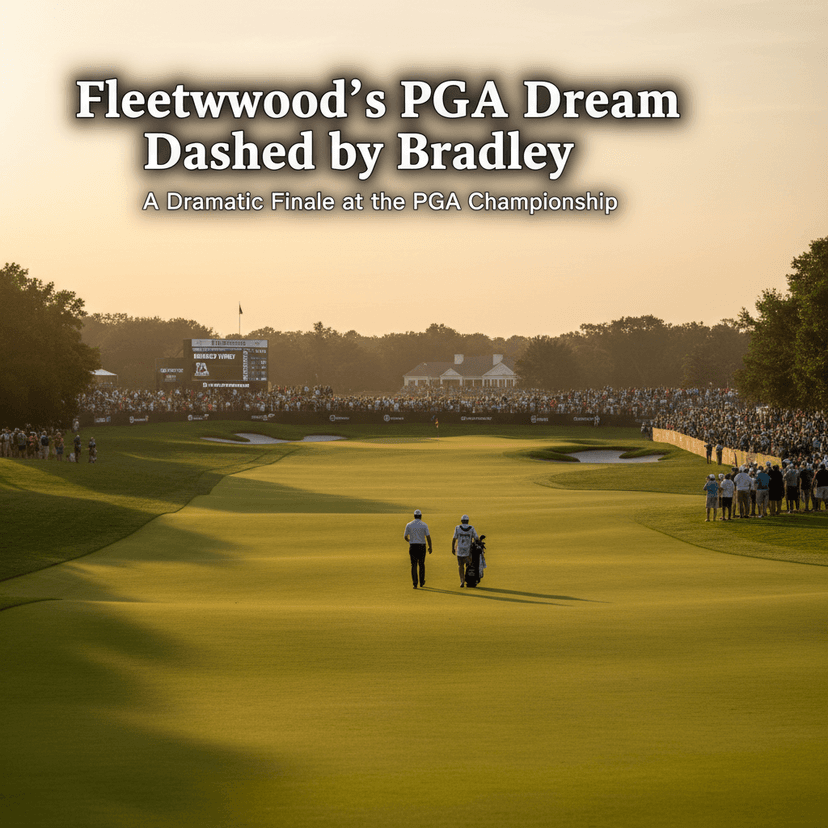 Fleetwood's PGA Dream Dashed by Bradley