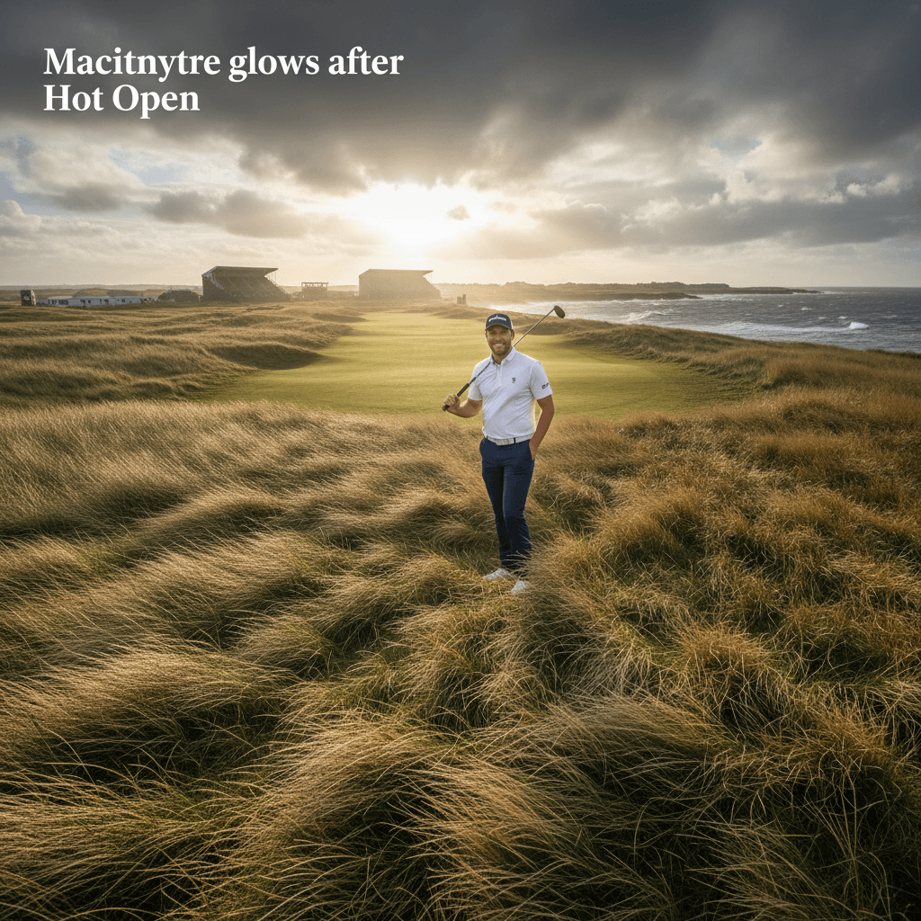 MacIntyre glows after Hot Open