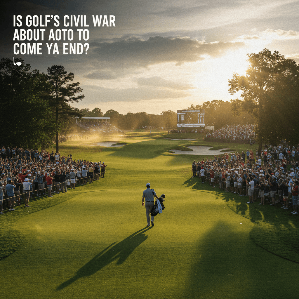 Is Golf’s Civil War About to Come to an End?