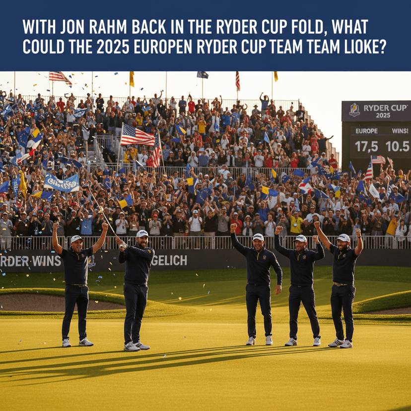 With Jon Rahm Back in The Ryder Cup Fold, What Could The 2025 European Ryder Cup Team Look Like?