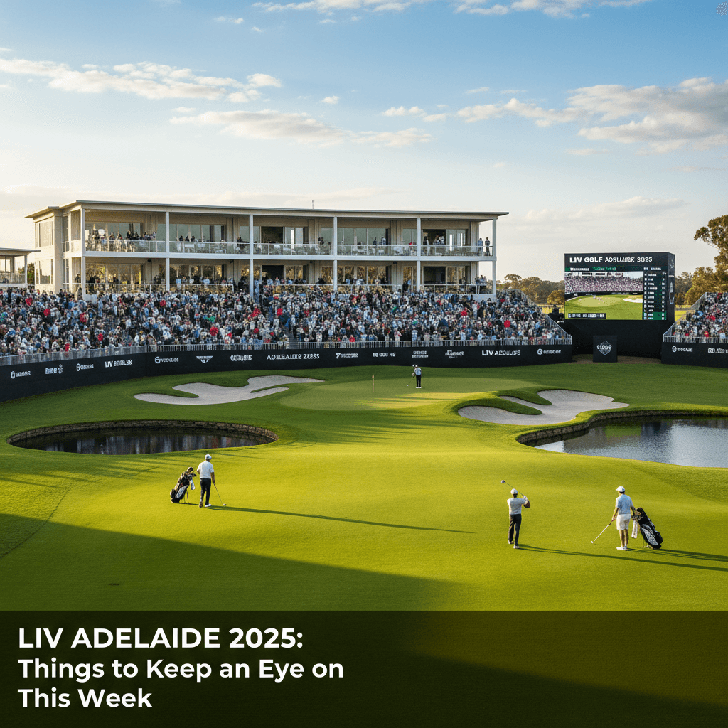 LIV Adelaide 2025: Things to Keep an Eye on This Week
